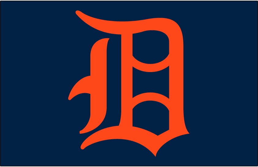 Detroit Tigers 1947-1957 Cap Logo fabric transfer